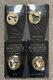 2011 Niue 4 coin Set Gold Plated Copper Darth Vader Display Case