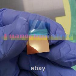 3PCS 5-20mm monocrystalline silicon platinum/gold plated copper silicon wafer
