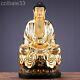 40cm 16 copper Sakyamuni Buddha statue gold-plated Siddhartha Gautama statues