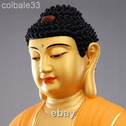 48cm Copper brass gold-plated Medicine Buddha statue Bhaisajyaguru