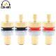 4pcs Viborg High End Gold Plated Copper RCA Socket Plug Jack Connector HIFI DIY