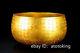 6.4 Chinese antiques pure copper gold plated engraved sutra golden bowl