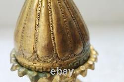 Antique Copper Gold Plated Holy Religious Temple / Mosque Top Part Tomb NH4868