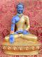 Antique Master Qality Handmade Lapis Lazuli Copper Gold-plated Buddha Rupa Nepal