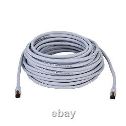 CAT8 Ethernet Cable Super Speed 40Gbps 2GHz LAN Wire Gray 0.5FT- 75FT Multi LOT