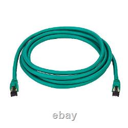 CAT8 Ethernet Cable Super Speed 40Gbps LAN Wire Green 0.5FT- 75FT Multipack LOT