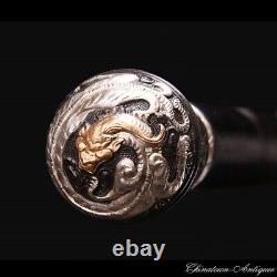 Chinese Single handed Battle Sword Pattern Steel Sharp with Clay Tempered #5262