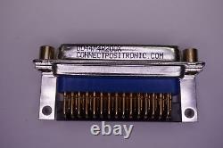 DD44M4R200X Positronic PCB D-Sub Connector Male Pins 44 Pos Right Angle NOS
