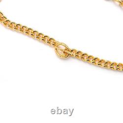De Buman 18k Yellow Gold Plated or 18k Rose Gold Plated Necklace