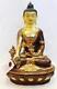 F651 Exclusive Gold Plated Copper Statue of Medicine Buddha 13 Made in Nepal