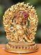 Gold Plated Copper Alloy 5.5 Vajrapani / Chana Dorje Statue from Patan, Nepal