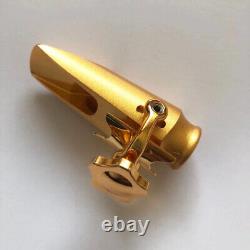 Gold Plated Copper Soprano Saxophone Mouthpiece U Shape Size 5-8 2024 NEW NICE