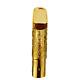 Gold Plated Copper Tenor Saxophone Mouthpiece Flower Body # 6-8 withLigature 2024