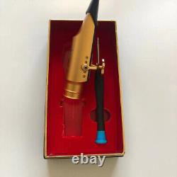 Gold Plated Copper Tenor Saxophone Mouthpiece U Shape # 5-8 withLigature NEW