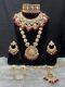 Indian Designer Traditional Wedding Copper Gold Plated Kundan Bridal Necklace
