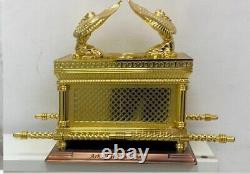 XXL Gold tone Plated Ark Of The Covenant Land of the Bible Gift 16'/10- 10 kg